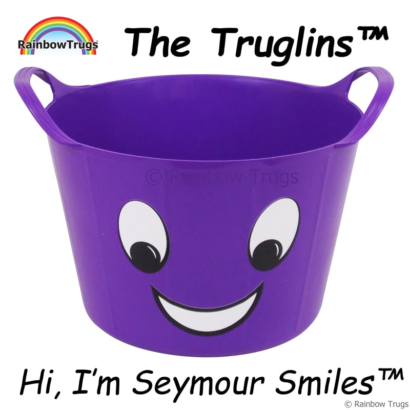 Truglin Seymour Smiles (Small) Die-cut Sticker Set